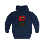 Sweat à capuche zippé Rose