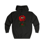 Sweat à capuche zippé Rose
