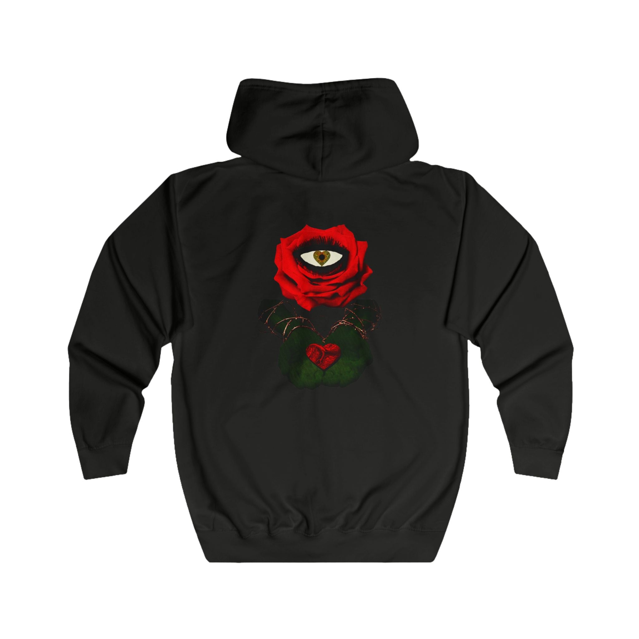 Sweat à capuche zippé Rose